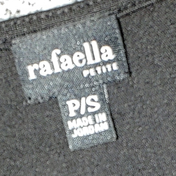 RAFAELLA SOLID TOP WITH GATHERED NECKLINE PS - Picture 7 of 8